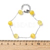 304 Stainless Steel Cable Chain Bracelets BJEW-C094-01P-03-5