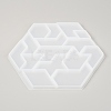 Hexagon Tangram Puzzle Silicone Molds DIY-I046-09-3