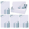 80Pcs Rectangle Paper Table Place Cards AJEW-TA0003-64A-2
