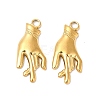 Ion Plating(IP) 304 Stainless Steel Pendants STAS-L268-041G-2