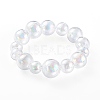 Graduated Round Glass Beaded Stretch Bracelets BJEW-JB06073-1
