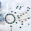 Natural Green Onyx Agate Beads Strands G-AR0002-37-4
