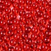 FGB Transparent Glass Seed Beads SEED-N013-01C-08-4