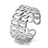 Tarnish Resistant 304 Stainless Steel Finger Rings RJEW-L102-38P-3