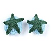 Cotton Knitting Artificial Flower DIY-P082-01G-3