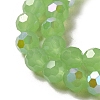 Imitation Jade Glass Beads Strands EGLA-A035-J6mm-L01-3