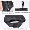 5Pcs 5 Colors Reusable Polyester Supermarket Shopping Tote Bags ABAG-CN0001-49-5