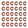 Opaque Acrylic European Beads LS-OACR-TAC0019-006C-2