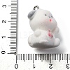 Flocky Resin Pendants FIND-S001-02C-3