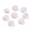 Pointed Back & Back Plated K9 Glass Rhinestone Cabochons RGLA-J012-8mm-395-1