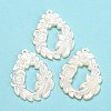 Natural Sea White Shell Pendants SHEL-D079-03-2