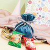 Velvet Jewelry Bags with Drawstring & Plastic Imitation Pearl TP-CJC0001-03D-6