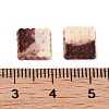Luminous Resin Imitation Chocolate Decoden Cabochons RESI-K036-28A-01-3