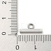 304 Stainless Steel Charms STAS-Q310-08P-3