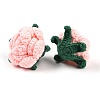 Cotton Knitting Artificial Flower DIY-P082-01F-2