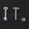 Acrylic Flat Back Studs X1-AJEW-P084-05A-3