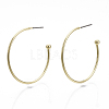 Iron Stud Earrings EJEW-N013-06-3