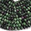 Natural Ruby in Zoisite Beads Strands G-Z111-A51-4