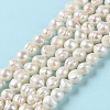 Natural Cultured Freshwater Pearl Beads Strands PEAR-E018-08-2