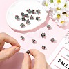 18Pcs 6 Styles Tibetan Style Alloy Beads FIND-CJ0005-74-4
