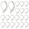 Beebeecraft 200Pcs 304 Stainless Steel Leverback Earring Findings STAS-BBC0004-15-1