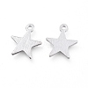 Brass Charms X-KK-G397-04P-2