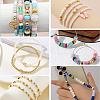 1200Pcs 6 Styles CCB Plastic Spacer Beads CCB-PA0001-09G-6