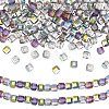 2 Strands Electroplate Glass Bead Strands EGLA-PA0001-27-1