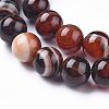 Natural Striped Agate/Banded Agate Beads Strands G-I261-C05-10mm-3
