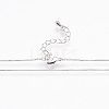 Brass Chain Necklaces X-NJEW-P222-05P-2