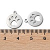 Non-Tarnish 304 Stainless Steel Charms STAS-Q303-07P-3