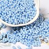 Opaque Colours Luster Glass Seed Beads X1-SEED-B001-01A-07-1