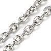 201 Stainless Steel Cable Chains Necklace STAS-Z056-07P-2