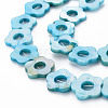 Freshwater Shell Beads Frames Strands SHEL-T009-14B-3