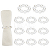 Acrylic Beaeded Napkin Rings AJEW-FH00003-1