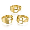 (Jewelry Parties Factory Sale)Alloy Cuff Finger Rings RJEW-S038-195B-G-NR-2