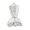 Brass Micro Pave Clear Cubic Zirconia Pendants KK-U015-08P-1