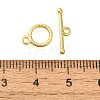 Brass Toggle Clasps KK-B121-06G-4