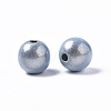 Spray Painted Acrylic Beads MACR-Q154-18mm-005-2