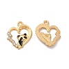 Alloy Enamel Pendants FIND-G048-40KCG-1
