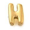 Ion Plating(IP) 304 Stainless Steel Slide Charms STAS-B075-37G-H-1