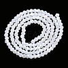 Imitation Jade Electroplate Glass Beads Strands EGLA-A039-J2mm-A06-2