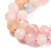 Natural Morganite Beads Strands LS-G-F770-C09-05-4