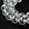 Electroplate Glass Bead Strands EGLA-R040-10mm-15-4