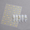 Bowknot Self Adhesive Nail Art Stickers PW-WG37ABF-03-1