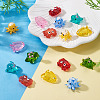 16Pcs 8 Styles Marine Theme Glass Enamel Beads LAMP-TA0002-31-6