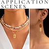 10Pcs 2 Styles Rack Plating Alloy Pendants FIND-YW0010-46-5