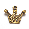 Tibetan Style Pendant Rhinestone Settings LS-TIBEP-A0368YKG-AG-FF-4