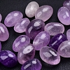 Natural Amethyst Oval Palm Stone Reiki Polished Healing Pocket Worry Stone PW-WG0BF9A-01-2