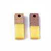 Resin & Wood Pendants RESI-S358-19-M-3